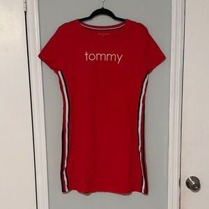 Tommy Hilfiger Red T-Shirt Dress